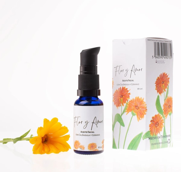 Flor y Amor Calendula and Geranium Facial Oil Rese&ntilde;a