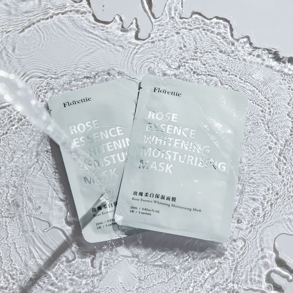 Florettie 玫瑰柔白保濕面膜 评测