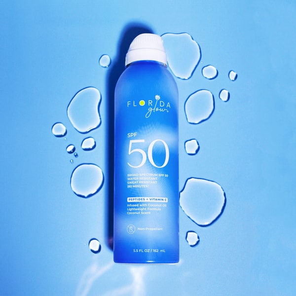 Florida Glow SPF 50 Spray Sunscreen Reviews