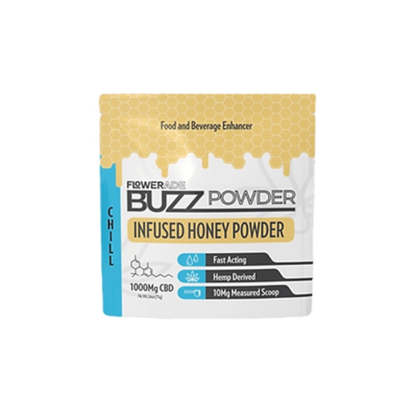 Flowerade Buzz Powder Chill CBD Review