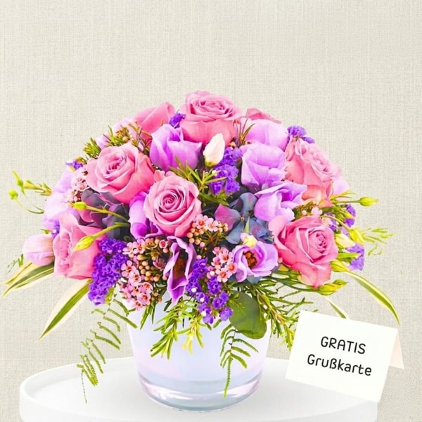Flowers Deluxe Blumengesteck Nur f&uuml;r Dich Bewertung