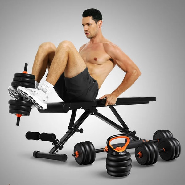 Flybird Fitness 4 in 1 Adjustable Dumbbell Kettlebell Set Review