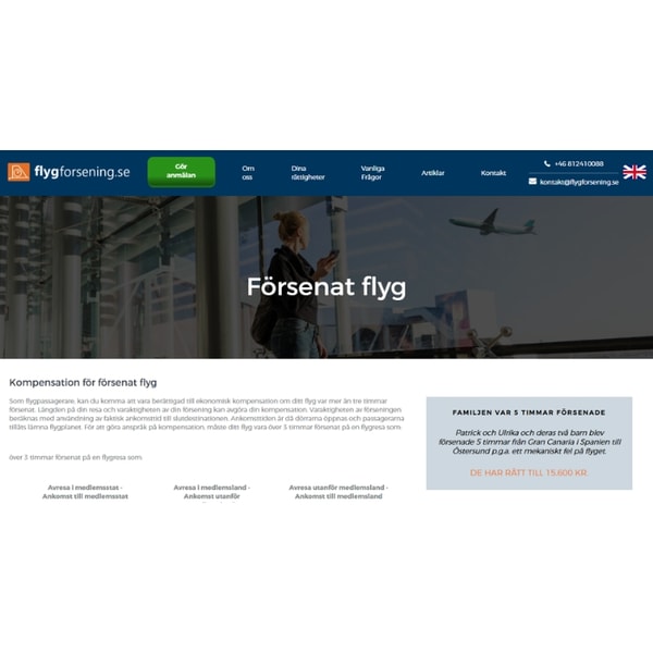 Flygforsening Forsenat Flyg Recension