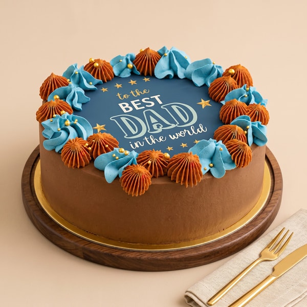 FNP Delicious 'Best Dad' Chocolate Cake for Father's Day Celebration مراجعة