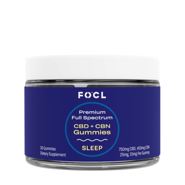 FOCL CBD Review: FOCL CBD Full Spectrum CBD + CBN Sleep Gummies Reviews