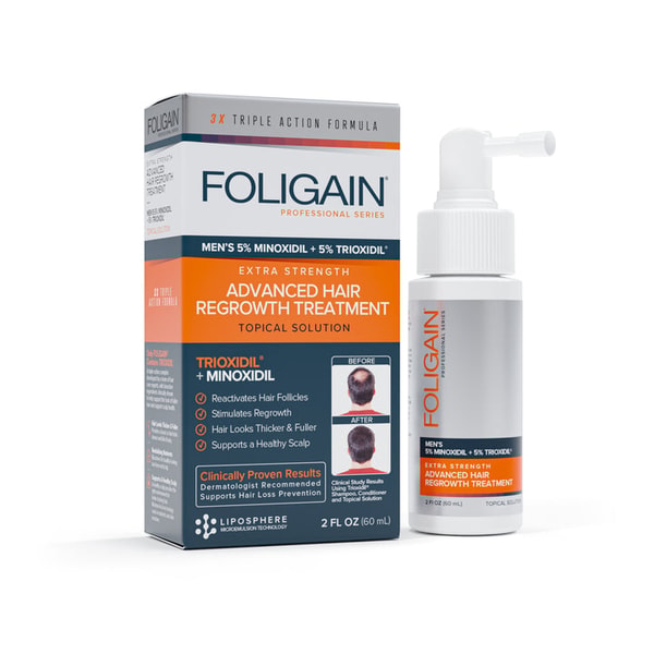 FOLIGAIN Advanced Minoxidil and Trioxidil Formula Review