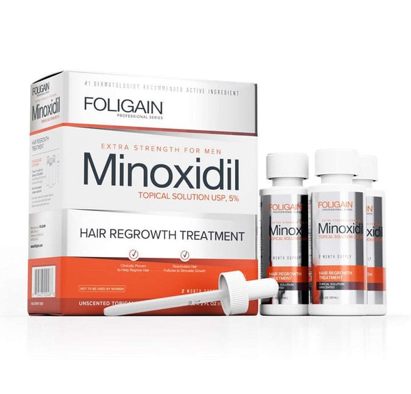 FOLIGAIN Minoxidil 5% Hair Regrowth Treatment Review