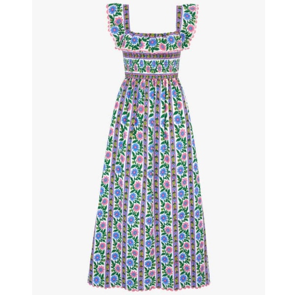PINK CITY PRINTS Folk Border Carrie Dress Review