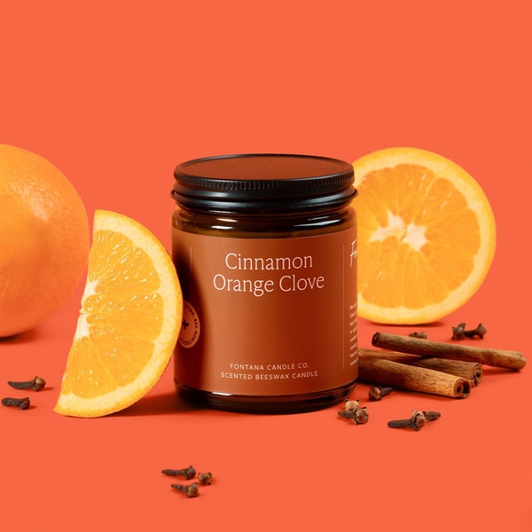 Fontana Candle Co. Cinnamon Orange Clove Jar Candle Review