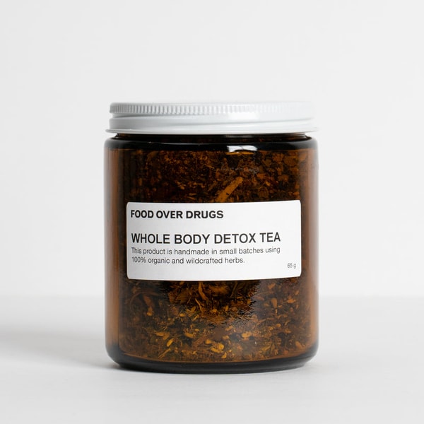 Food Over Drugs Whole Body Detox Tea Review