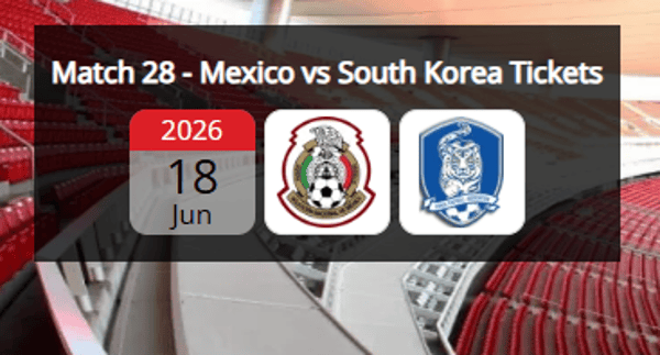 Football Ticket Net Match 28 - Mexico vs South Korea Ticket Bewertung
