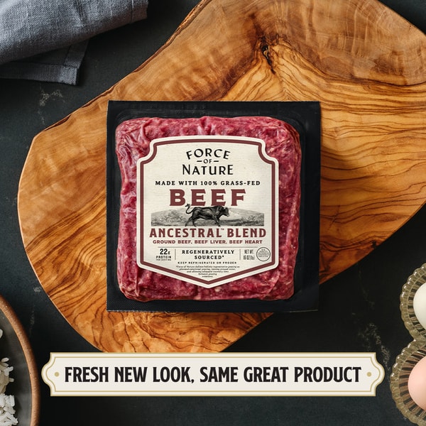 Force of Nature Meats Grass Fed Beef Ancestral Blend Review