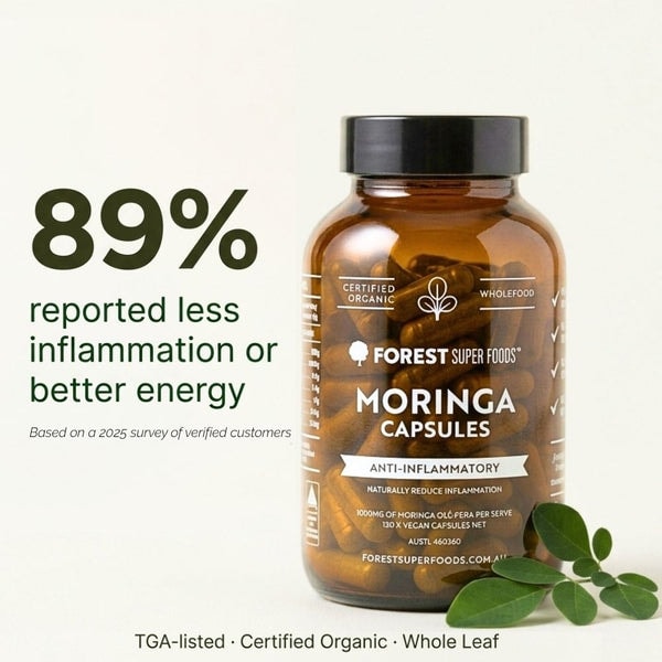 Forest Super Foods Organic Moringa Capsules Review