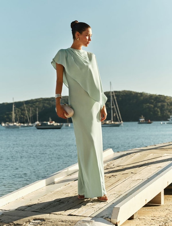 Forever New Zinnia Cape Maxi Dress Review