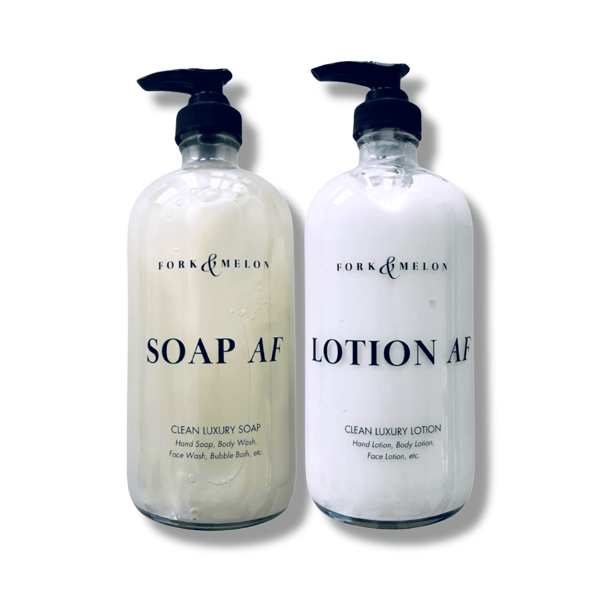 FORK & MELON SOAP AF & LOTION AF Review