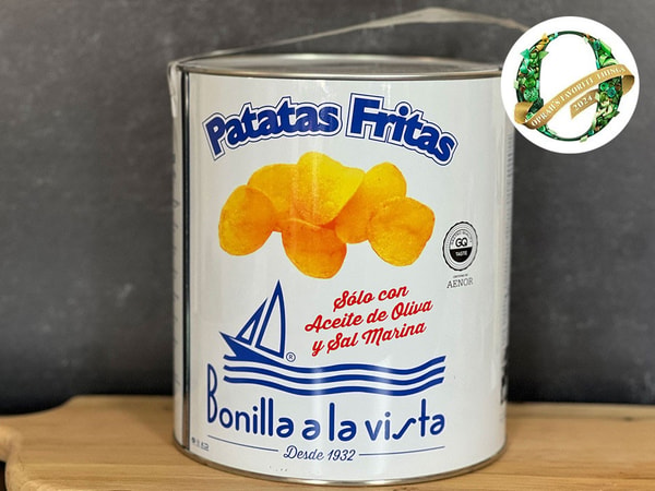 Formaggio Kitchen Bonilla a la Vista Olive Oil Potato Chips Tin Review