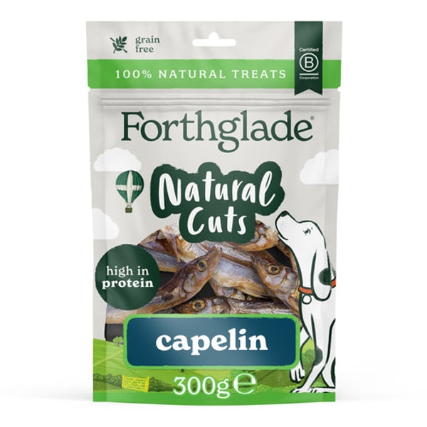 Forthglade Natural Cuts Air-Dried Capelin Dog Treats Review