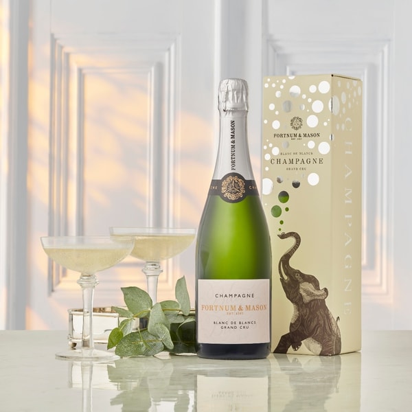 Fortnum & Mason Fortnum's Blanc de Blancs Champagne Gift Box NV, Hostomme, 75cl Review