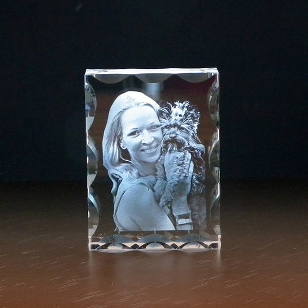Over Foto in glas
