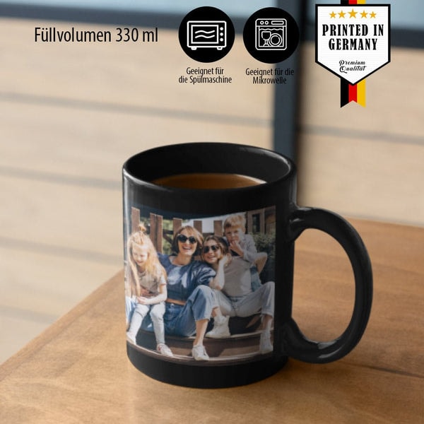 Fototassen Schwarze Tasse Boston Bewertung