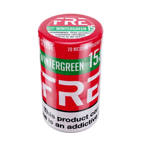 FRE Pouch Wintergreen Nicotine Pouches Review