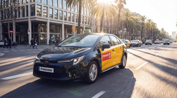 FREE NOW Booking Taxi Review