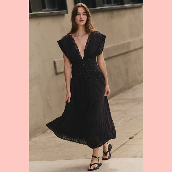 Free People Swimming Across The Sky Midi Dress Review