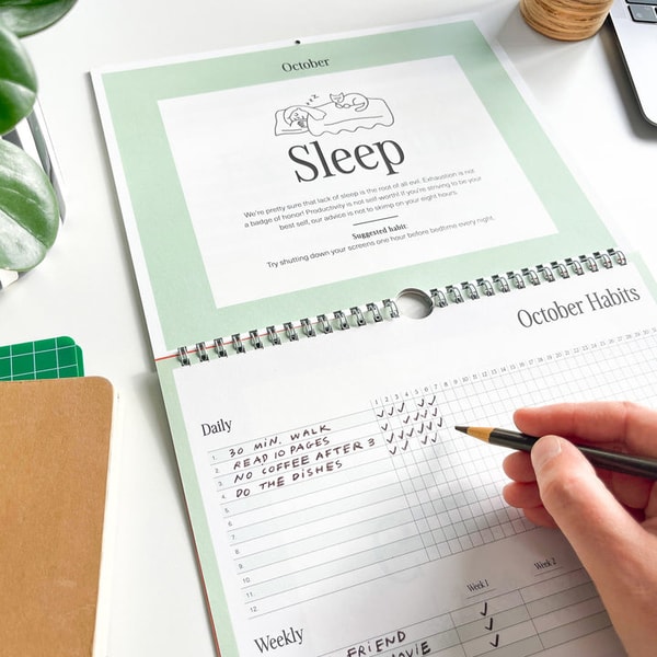 Free Period Press Habit Tracker Calendar Review