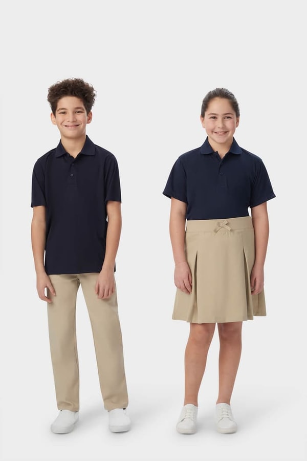 French Toast Boys Short Sleeve Sport Performance Polo Review