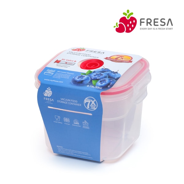 FRESA抽真空微波保鮮盒750ml 評論