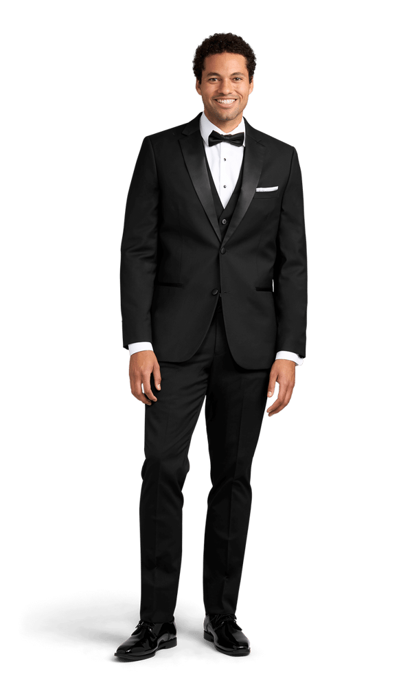 Friar Tux Black Stretch Notch Lapel Tuxedo Reviews