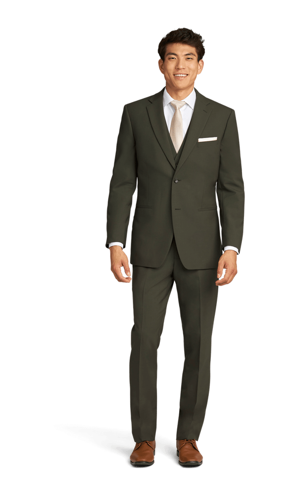 Friar Tux Olive Green Prado Suit Reviews