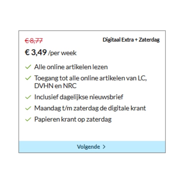 Friesch Dagblad Digitaal Extra + Zaterdag Beoordeling
