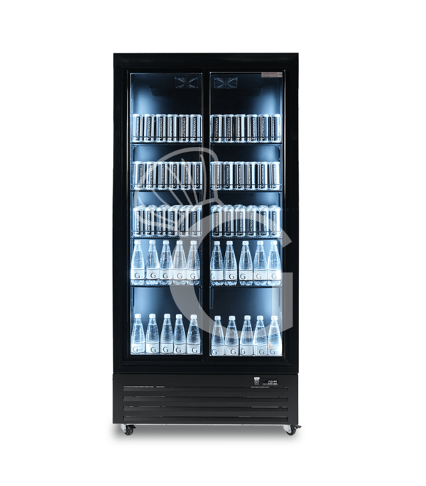 Gastrodomus Frigo bibite ventilato 2 porte scorrevoli 490 LT 2&deg;C/+10&deg;C colore nero Recensione