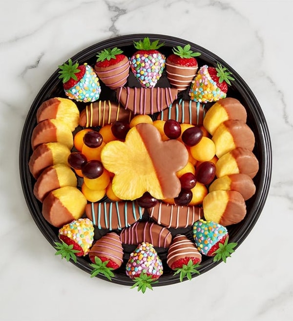 Fruit Bouquets Perfectly Plated&trade; Springtime Dipped Fruit Platter Review