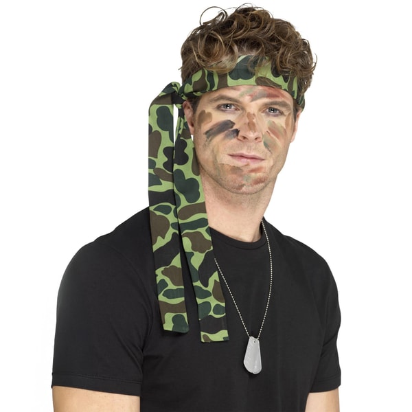 Fun en Feest Camouflage leger hoofdband Beoordeling