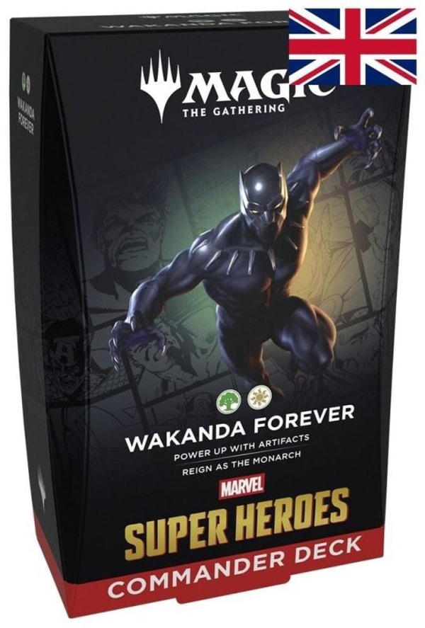 FUNtainment MTG Marvel Super Heroes Commander Wakanda Forever Deck EN Bewertung