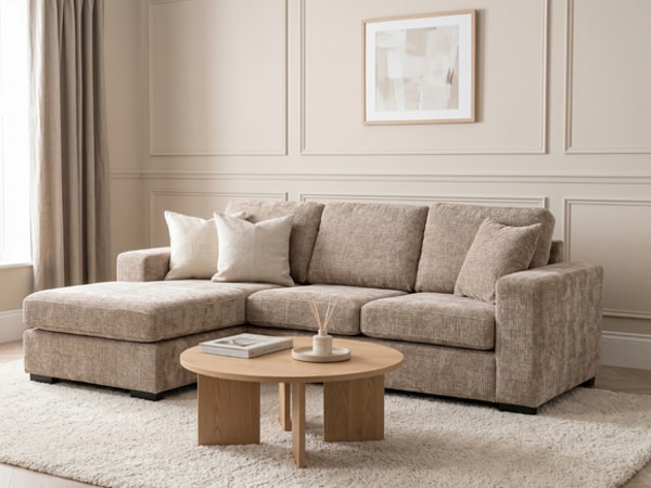 Furniture Direct Online Chestnut Chaise Sofa Review