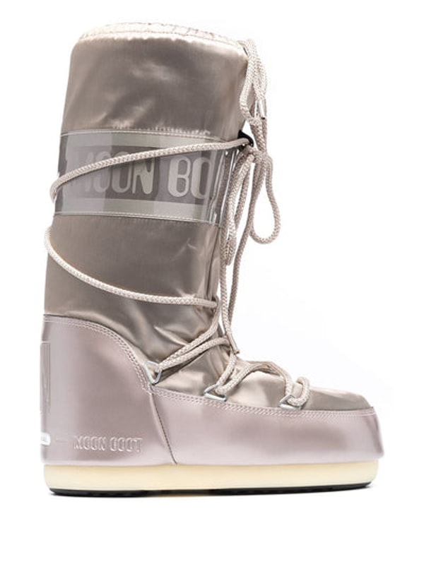 Fusco Boutique Moon Boot STIVALI Argento Recensione