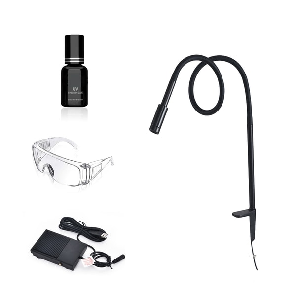 Fuwarm Wholesale led UV Eyelash lamp Glue Uv Led Lamp For Lashes Fast Drying Time Eyelash Light Professional Beauty Salon Eyelash Light Review