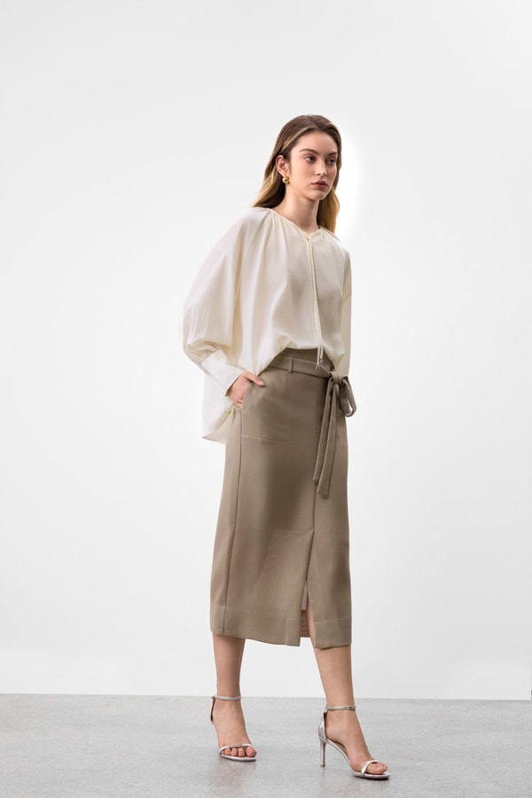 G2000 High Waist Leno Weave Skirt Reviews