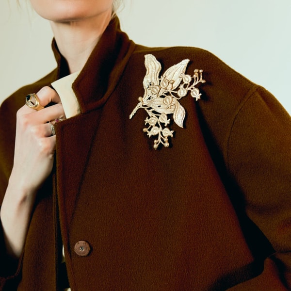 Gabrielle Bronze Lily of the Valley Brooch Review