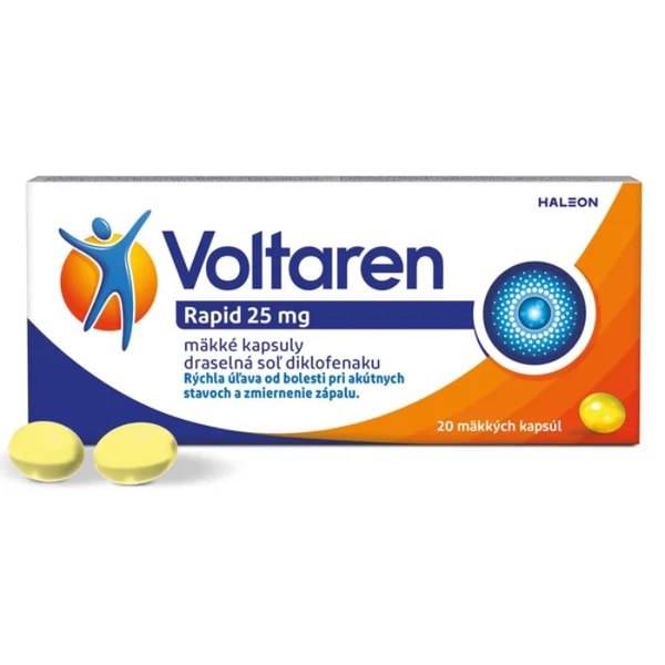 Lek&aacute;reň Dr.Max Voltaren Rapid 25 mg Recenzia