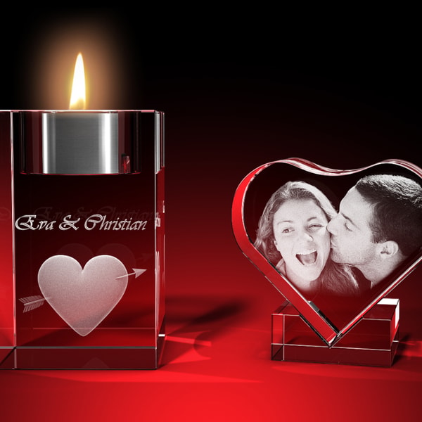 Glasfoto Romantik Set Bewertung
