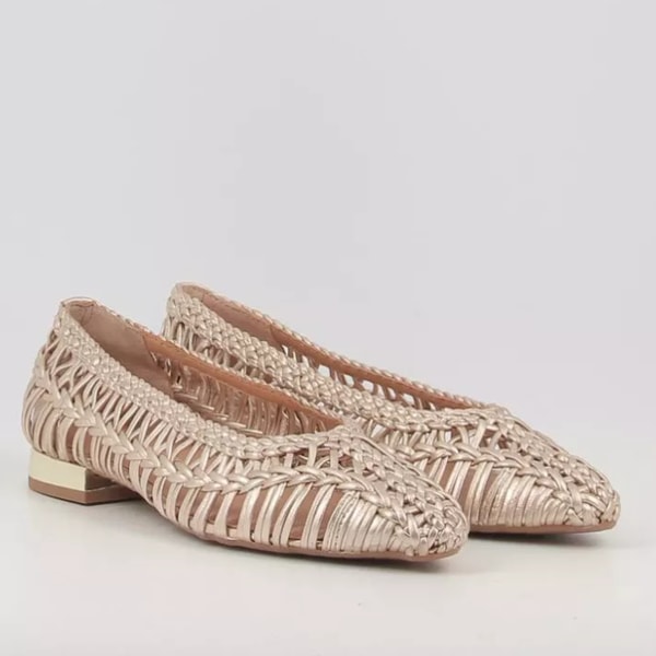 OBI Shoes Ballerinas Gioseppo FAYSTON 74846-P Goldene Bewertung