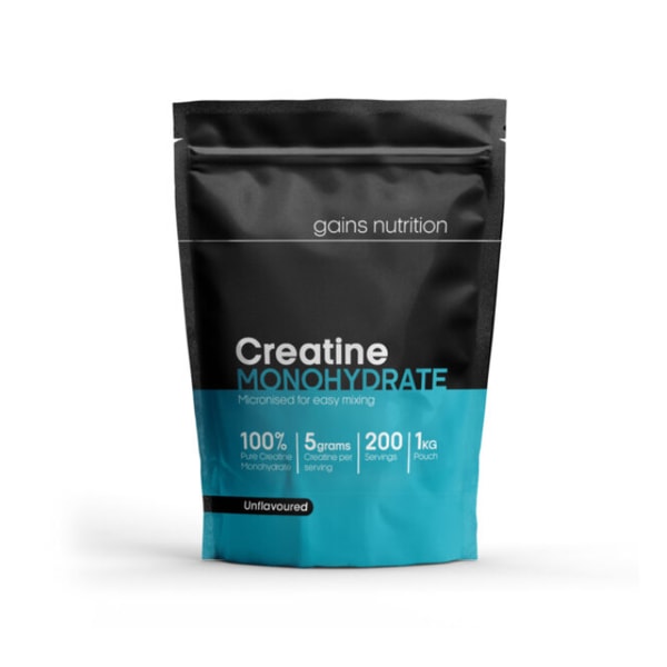 Gains Nutrition Creatine Monohydrate Powder Reviews