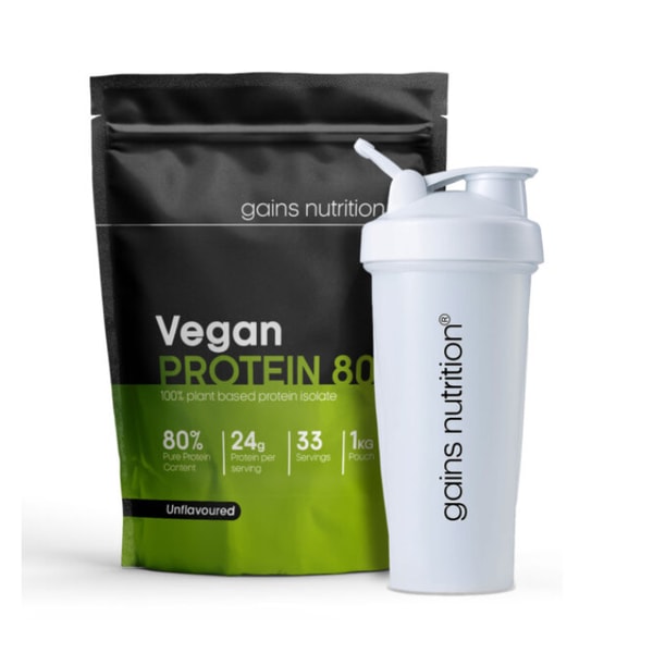 Gains Nutrition Vegan Protein 80 Reviews