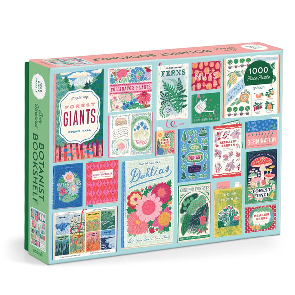 Galison Ever Upward Botanist Bookshelf Review