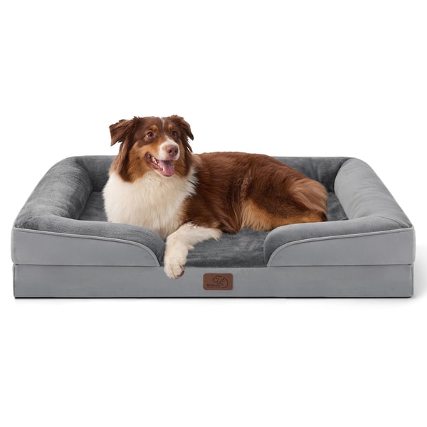 Galleon Bedsure Orthopedic Dog Beds Large Sized Dog Review