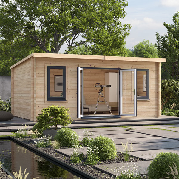 Garden Buildings Direct Fraya Pent Log Cabin Review